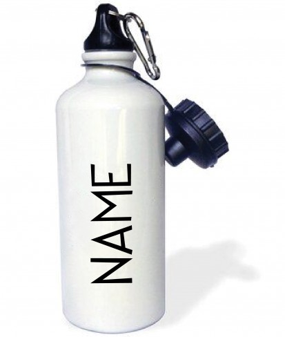 Personalised Aluminium Water Bottle with Name